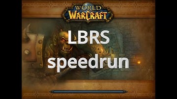LBRS speedrun - Microbot WOW - HC