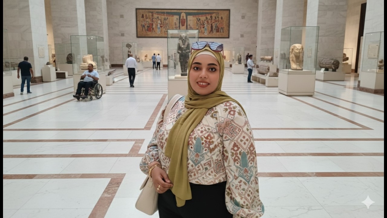 تجربة زيارة المتحف القومي للحضارة المصرية لأول مرة ( الجزء الثاني )