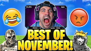 THE BEST/FUNNIEST MOMENTS OF NOVEMBER! 🤣 (Modern Warfare Warzone)