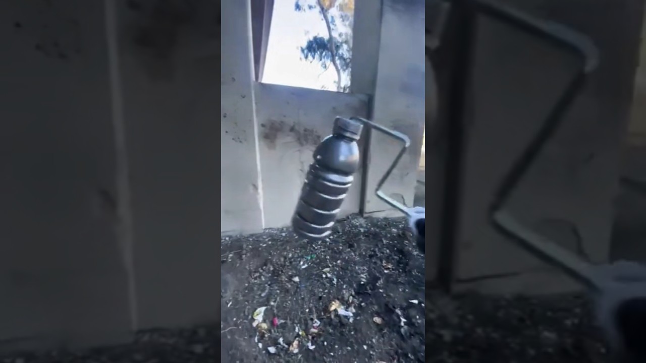 GRAFFITI PAINT ROLLER BOTTLE CONTAINER 💡 