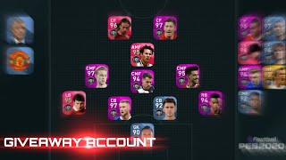 PES 2020 MOBILE : GIVEAWAY ACCOUNT