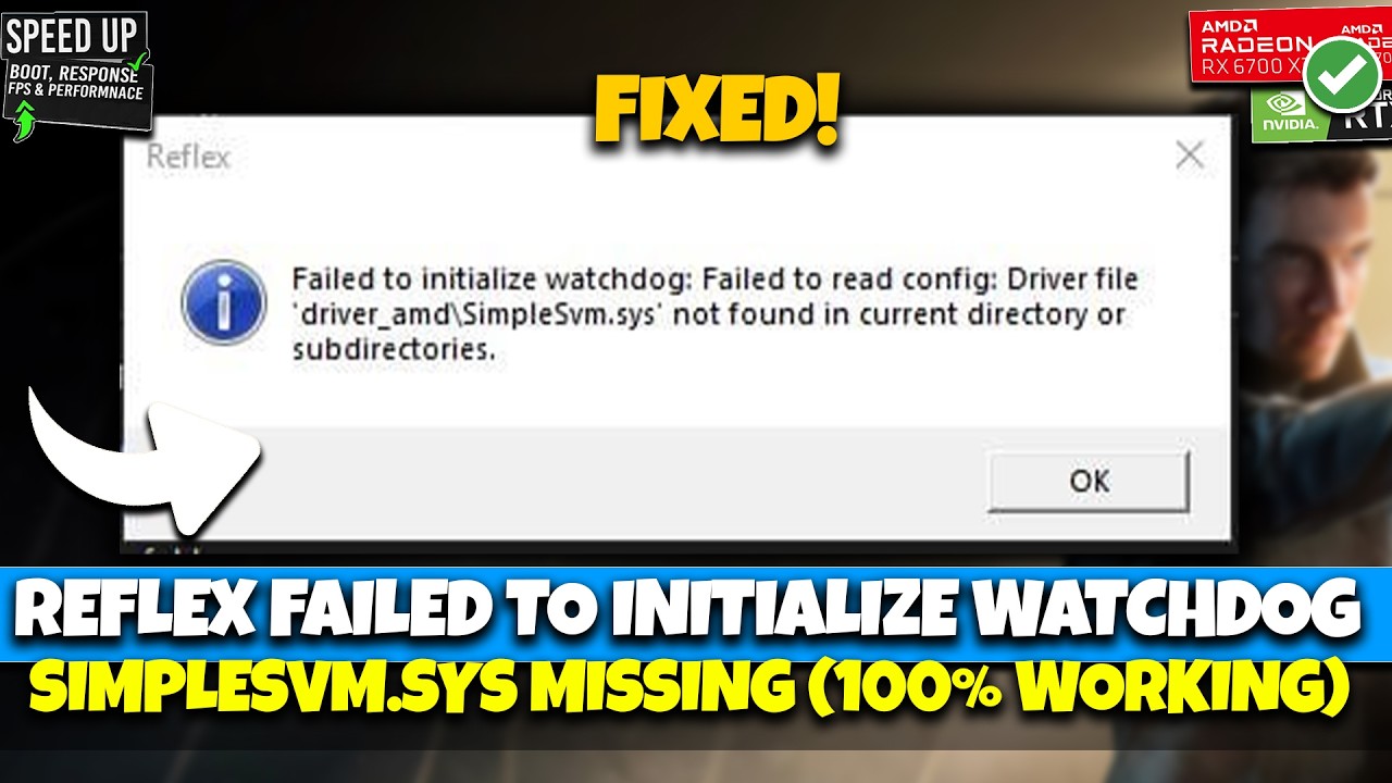 NoT Reach/NoT Regret/NoT Reset・Release 007 First Light Watchdog Error Fix | Reflex Failed to Initialize