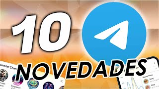 Nuevas 10 FUNCIONES de Telegram en 2024