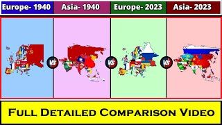 Europe 1940 vs Asia 1940 vs Europe 2023 vs Asia 2023 - A Historical and Contemporary Comparison | by Blue Star 145 views 7 months ago 3 minutes, 57 seconds