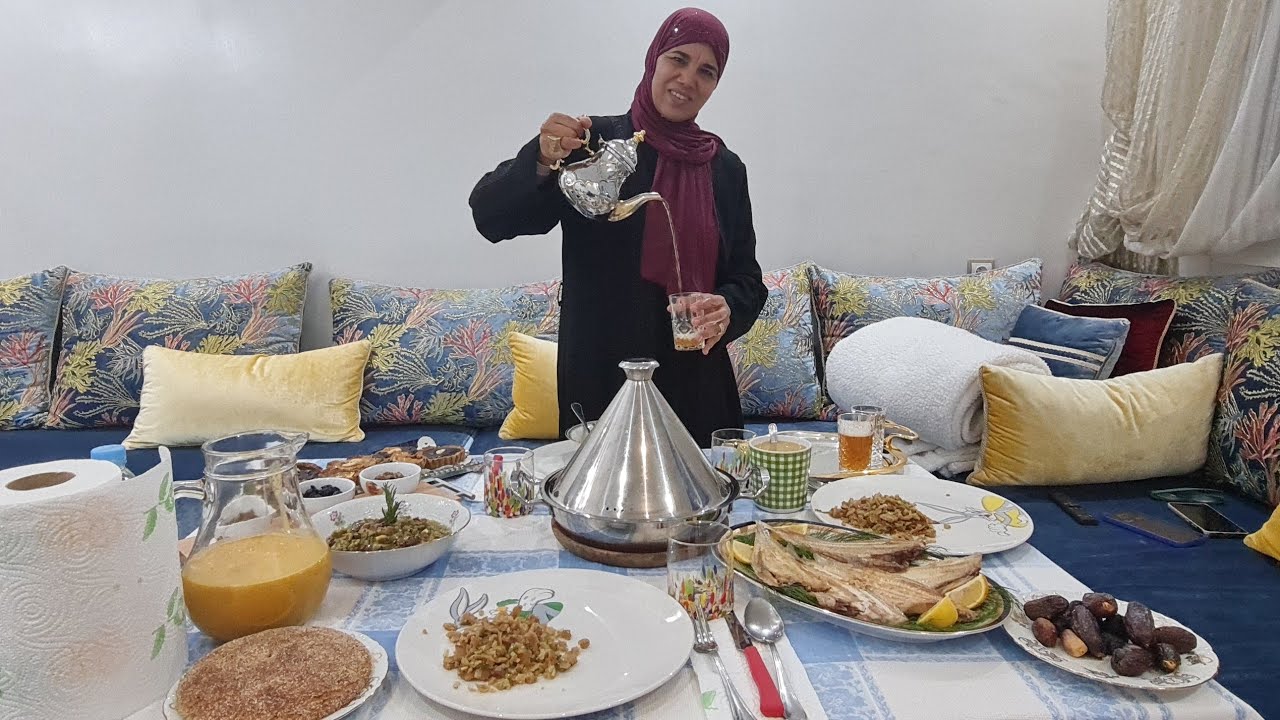 مائدة إفطار رمضان 2026ميني طورطات بدون دقيق#طجين البقولة والفول#رفيسة البصلةبدون غلوتين#زعلوك بارد