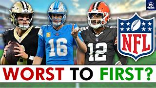 Ranking The NFL Teams Most Likely To Go From WORST To FIRST In 2026