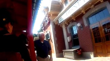 Disneyland Railroad Tomorrowland to Main Street USA HD 1080p Full POV Experience at Disneyland