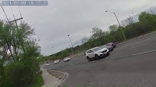 #037 Bad Drivers of Toronto 2024-05-09: Volvo T4 Sedan close pass