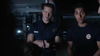 #911onFOX: 5x02 - Buck finds Eddie's manner strange during Ana and Christopher's visit