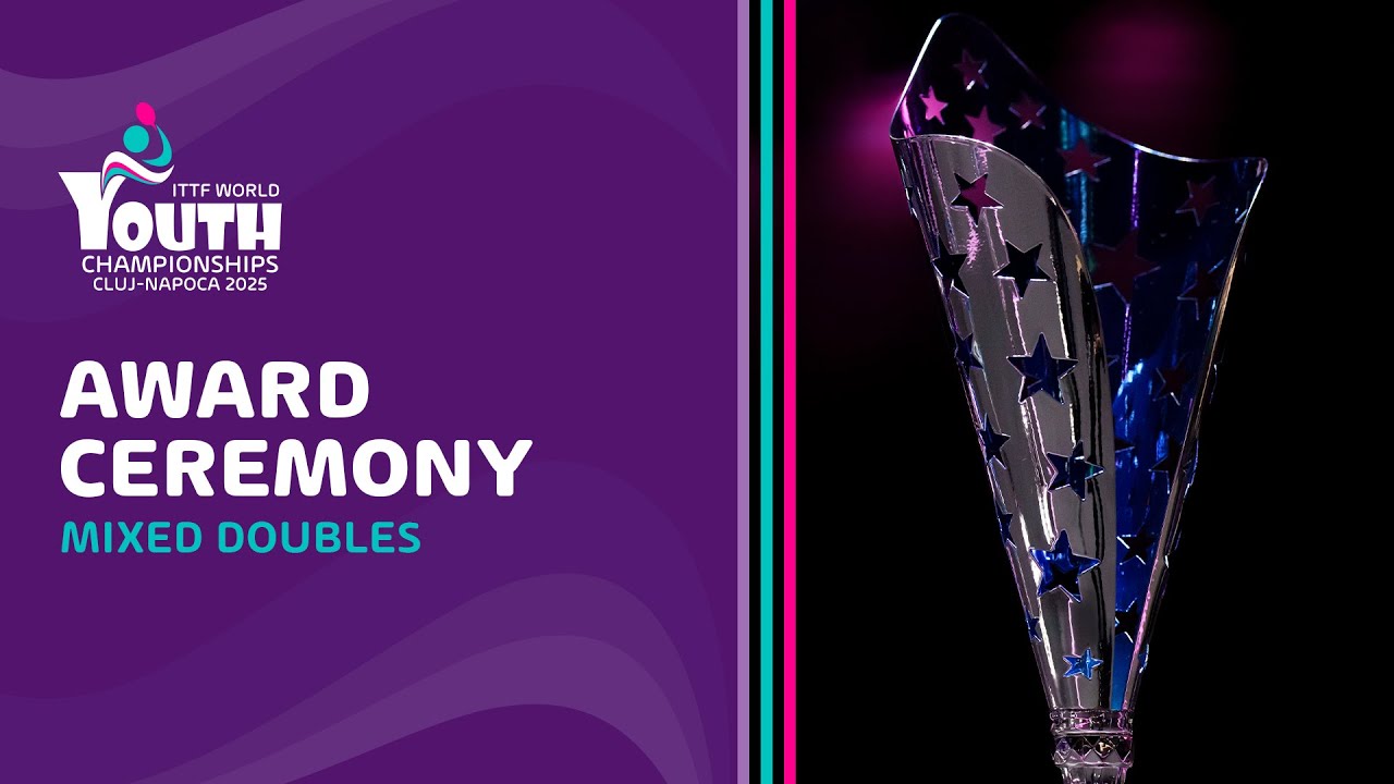 LIVE! | Award Ceremony | Mixed Doubles Event | ITTF World Youth Championships 2025 Cluj-Napoca