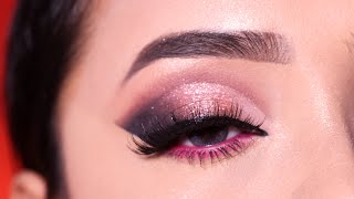 Simple Smokey Eyeshadow look|| Easy Eye Makeup Tutorial || Shilpa