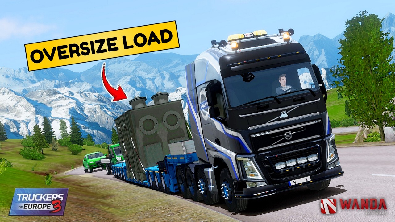 Transformer delivery Through Alps mountains to Countryside | Truckers of Europe 3 Gameplay