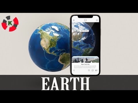 New invention:  Explore EARTH through an immersive AR experience and app