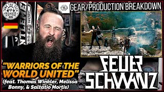 ROADIE REACTIONS | Feuerschwanz - "Warriors Of The World United"