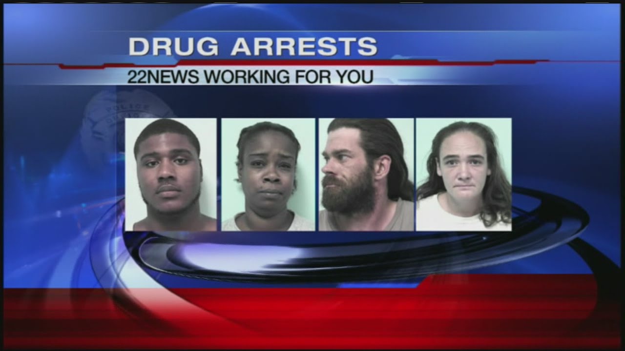Police arrest 4 people in Springfield drug bust - YouTube