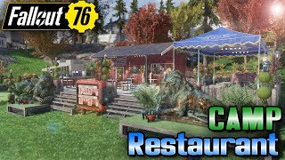 My CAMP Is A Restaurant!! + Camp gets NUKED - #Fallout76