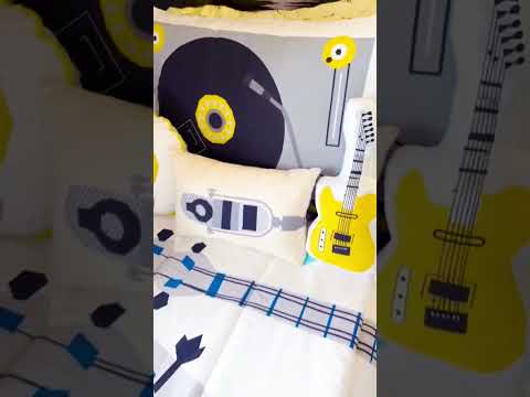 Enxoval de música 🎵 #graodegente #lojadebebe #enxovalinfantil #quartoinfantil #decoracao