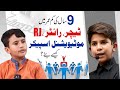 Exclusive interview first pakistani youngest rj muhammad hasnain  professor hammad safi