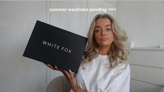 white fox boutique try on haul | ad