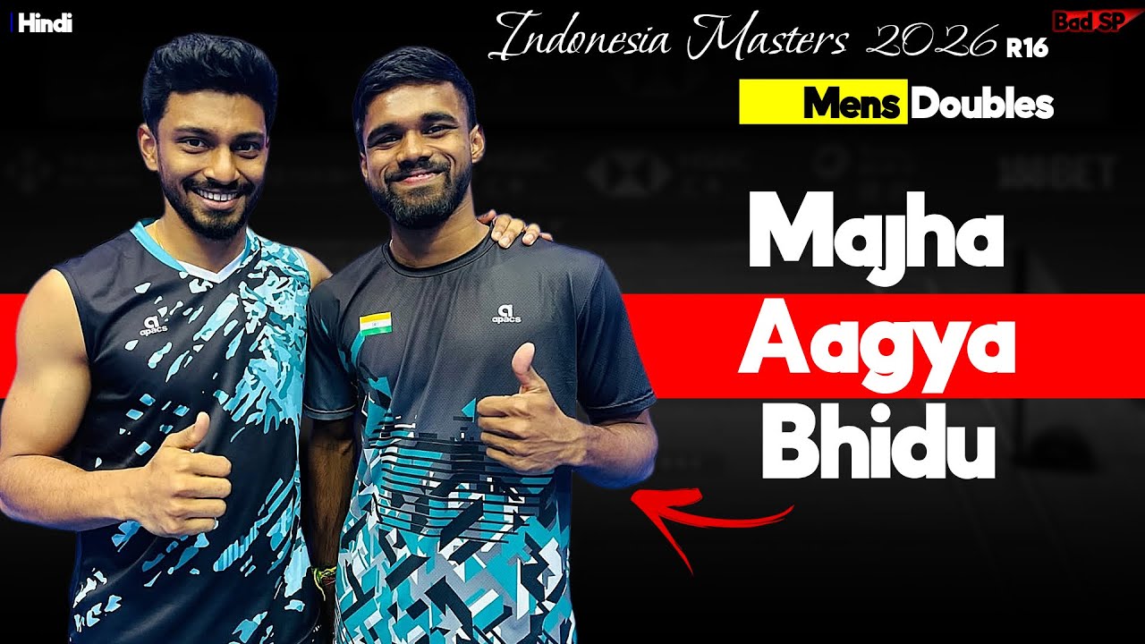 Hariharan/Arjun vs Man/Tee Indonesia Masters 2026 Round of 16 Badminton | Bad Talks 298