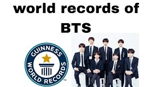 BTS world records they broke |BTS world records|