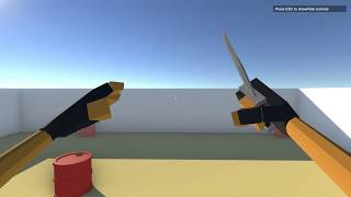 Low Poly FPS Knife Animations Test
