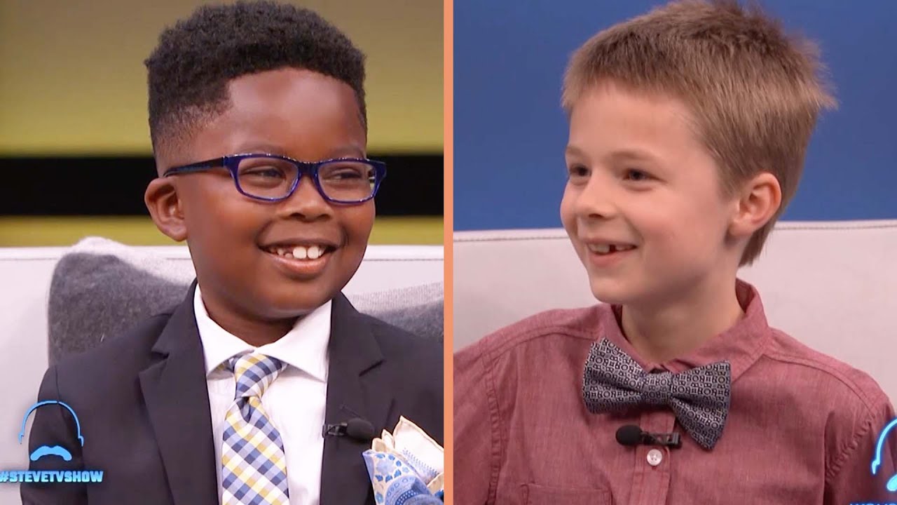 Two Adorable Kid Experts  II Steve Harvey