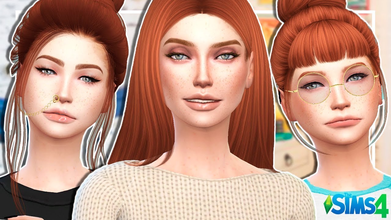 Criando um sim ↠ Família Ruiva (CCLINK) ♥ The Sims 4 - YouTube