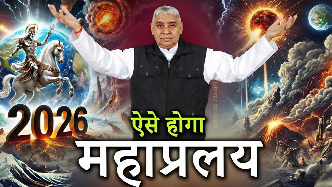 ऐसे होगा महाप्रलय, सुनकर होश उड़ जाएंगे | कलयुग के अंत समय की दुनिया | Sant Rampal Ji Satsang