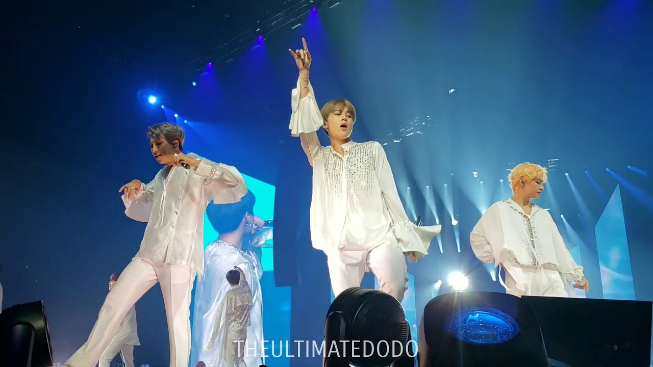180906 I Need U + Run @ BTS 방탄소년단 Love Yourself Tour in LA Fancam 직캠