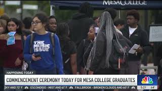 KNSD-SD: Commencement Ceremony Today for Mesa College Students