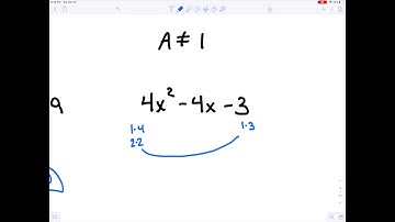 Easy Algebra 2 - 4.4 Factoring Quadratics