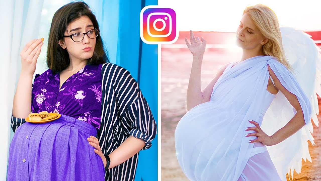 Instagram vs Real Life / Insta Mom vs Real Mom