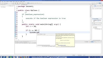Java Tutorial For Beginners 8    IF     ELSE Statements and Relational Operators Full HD