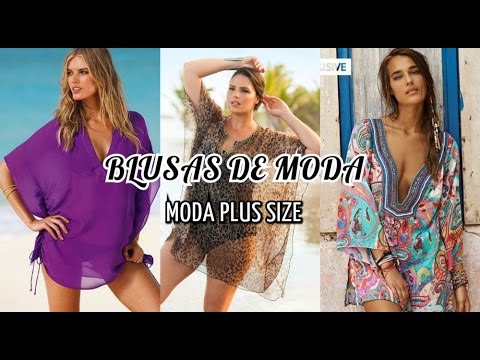 Plus Size Fashion MODA SIZE - YouTube