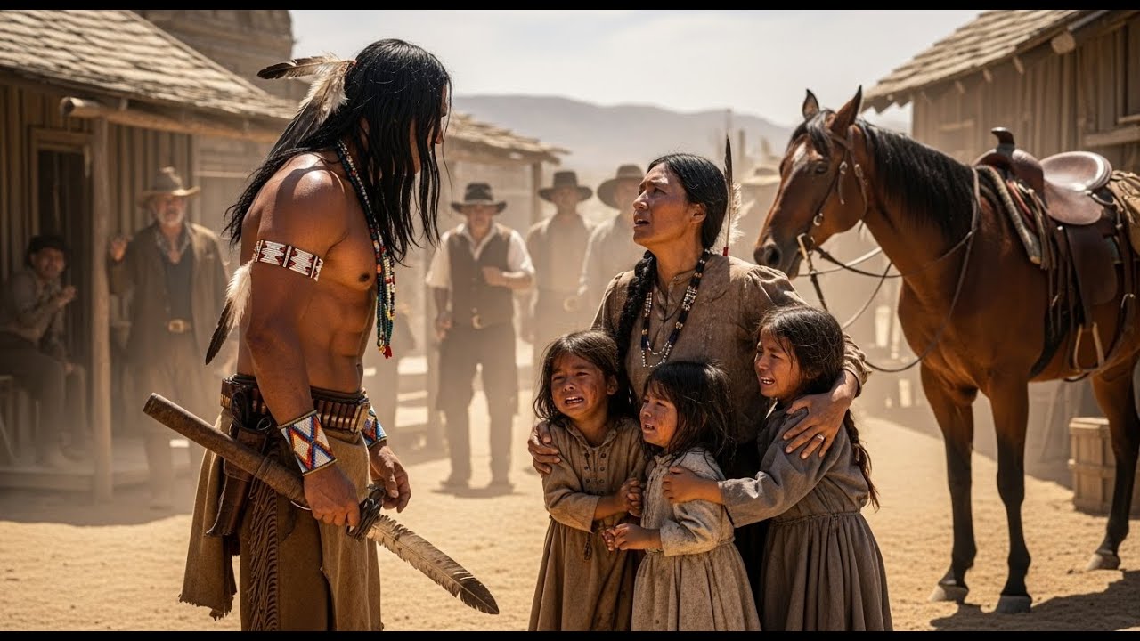 „Ne kupuj konja, kupi nas!“ — preklinjala je žena s tri kćeri apačkog ratnika.