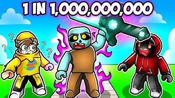 We Rolled the RAREST SWORDS in ROBLOX Dungeons RNG