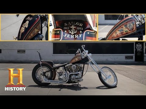 Video: Jūrnieks Džerijs Un Hārlijs Deividsons Sadarbojas Ar Badass Motociklu Mākslu