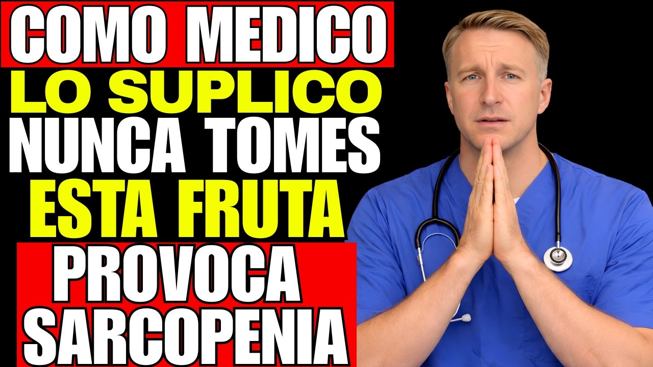Mayores de 60: 5 Frutas que DAÑAN tus Musculos - y 5 Frutas que lo PROTEGEN de la Sarcopenia