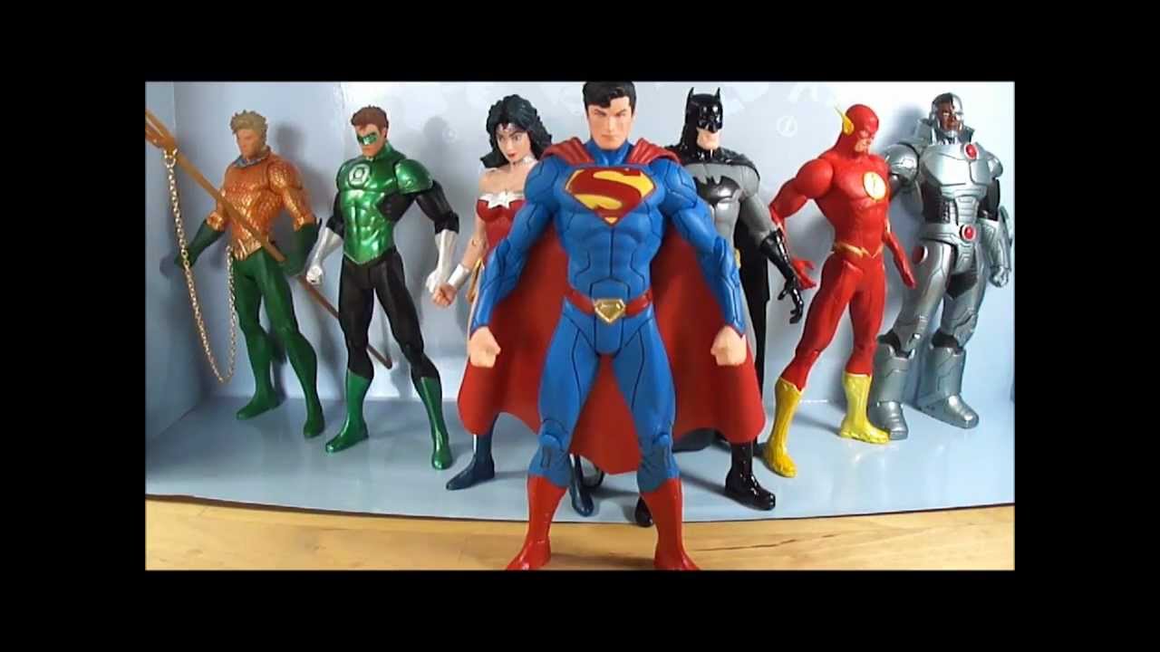 justice league 7 pack action figure box set