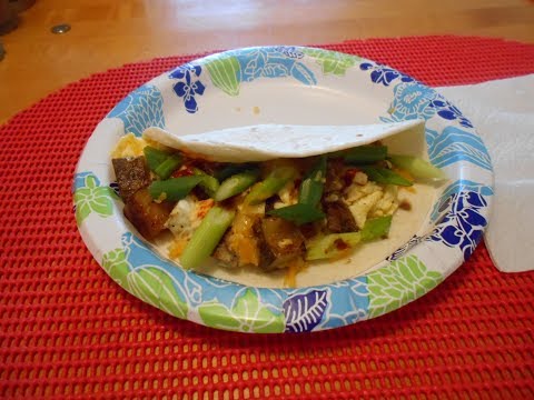 HOW TO MAKE POTATO TACOS FOR BREAKFAST