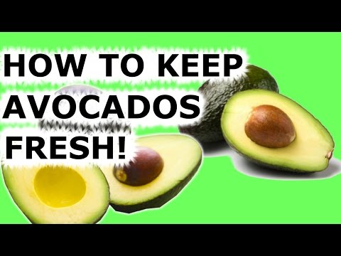 Video: Tips So That The Avocado Does Not Turn Brown