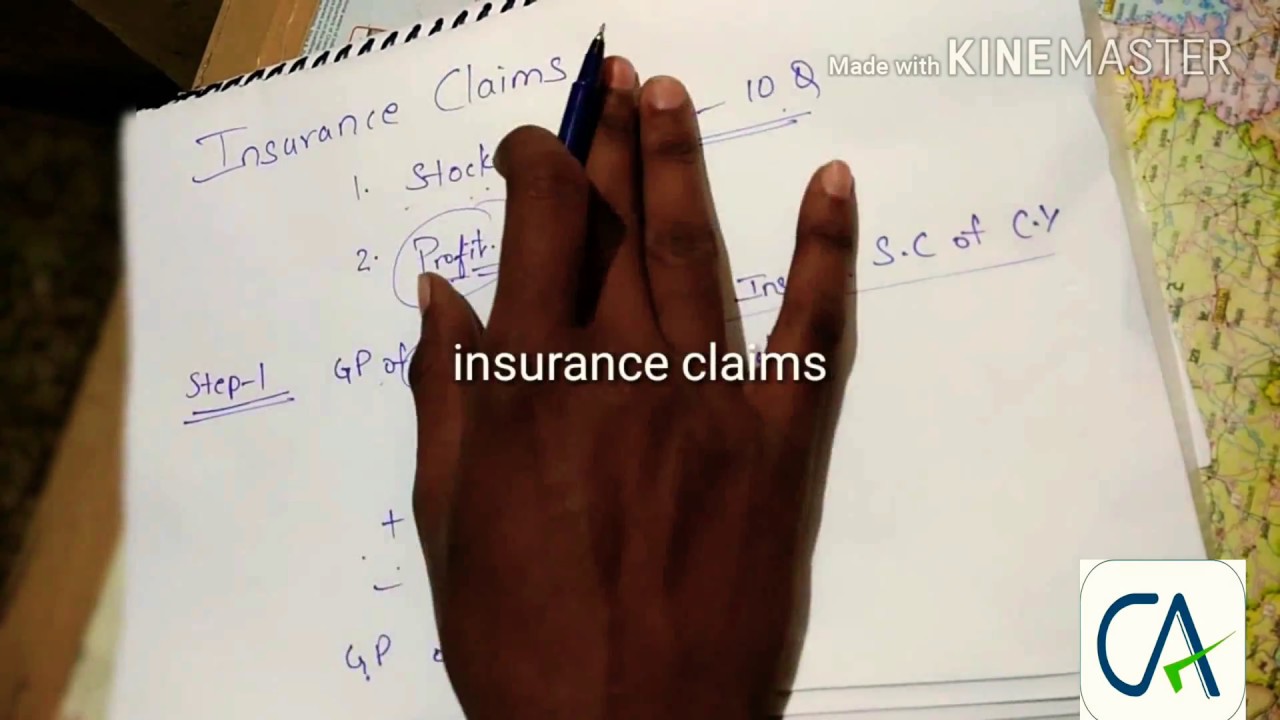 7 steps to calculate loss of profit in insurance claims in accounts in ca ipcc in english loss of profit