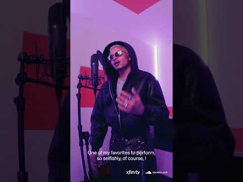 Behind the session with @DestinConrad. #TheBooth, presented by @xfinity. #XfinityPartner