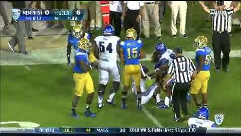 Joe Craig first down catch vs UCLA