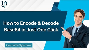 How to Encode & Decode Base64 in Just One Click