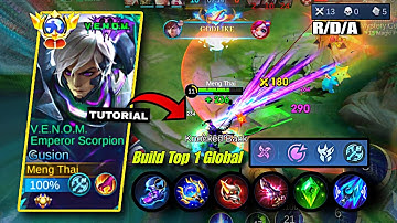 GUSION FAST HAND GUIDE !! Easy auto win with Build Top 1 Global And Aggressive | MLBB ( Tutorial )