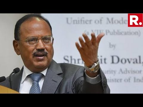 NSA Ajit Doval Celebrates Eid With Locals In J&K's Srinagar, Will Address Briefing Later