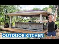 Building an Outdoor Kitchen! | From Start to Finish | Part 11