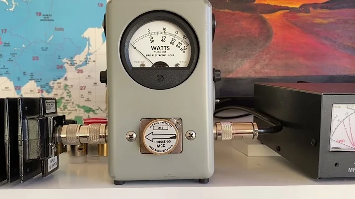 Bird 43 VS HP437B - Measuring RF power